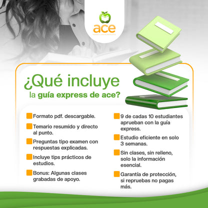 Guía Express ACE - Termina tu Prepa en sólo 3 Semanas
